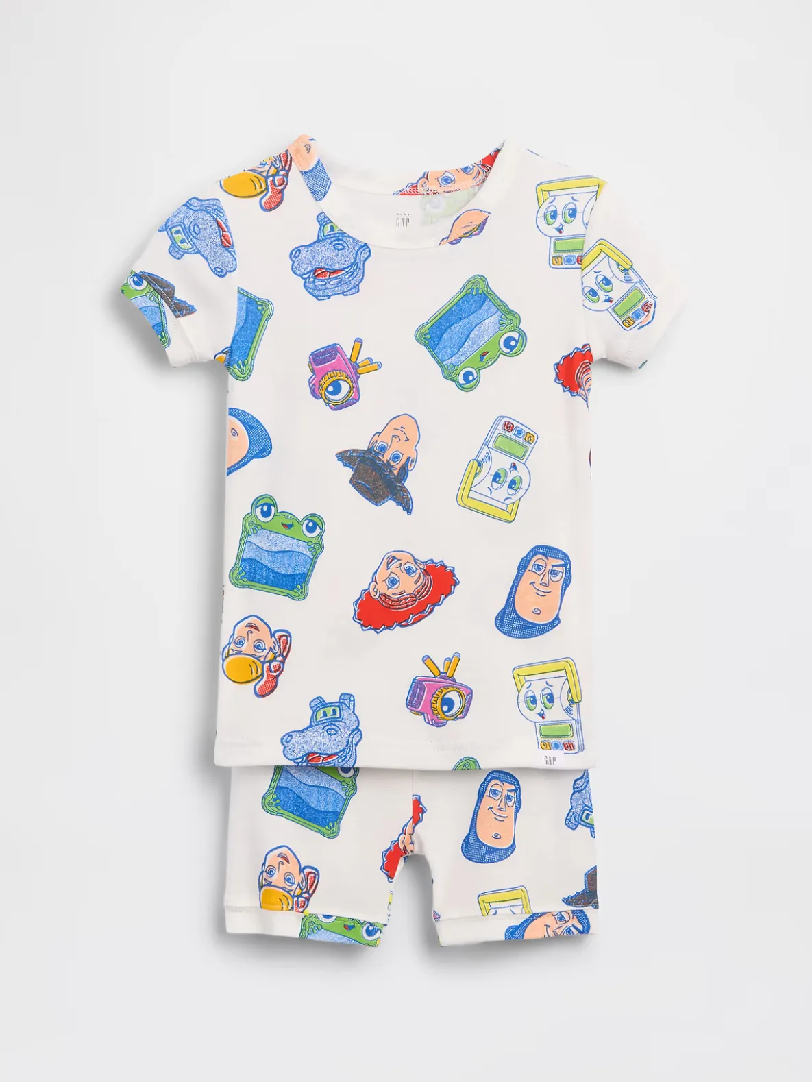 Gap × Disney Baby & Toddler Organic Brushed Cotton PJ Short Set