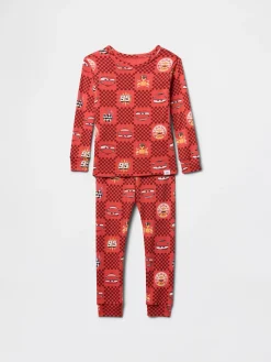 Gap × Disney Baby & Toddler Cars Organic Brushed Cotton PJ Set