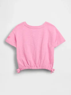 Gap × Disney Baby & Toddler Organic Cotton Bow Graphic T-Shirt