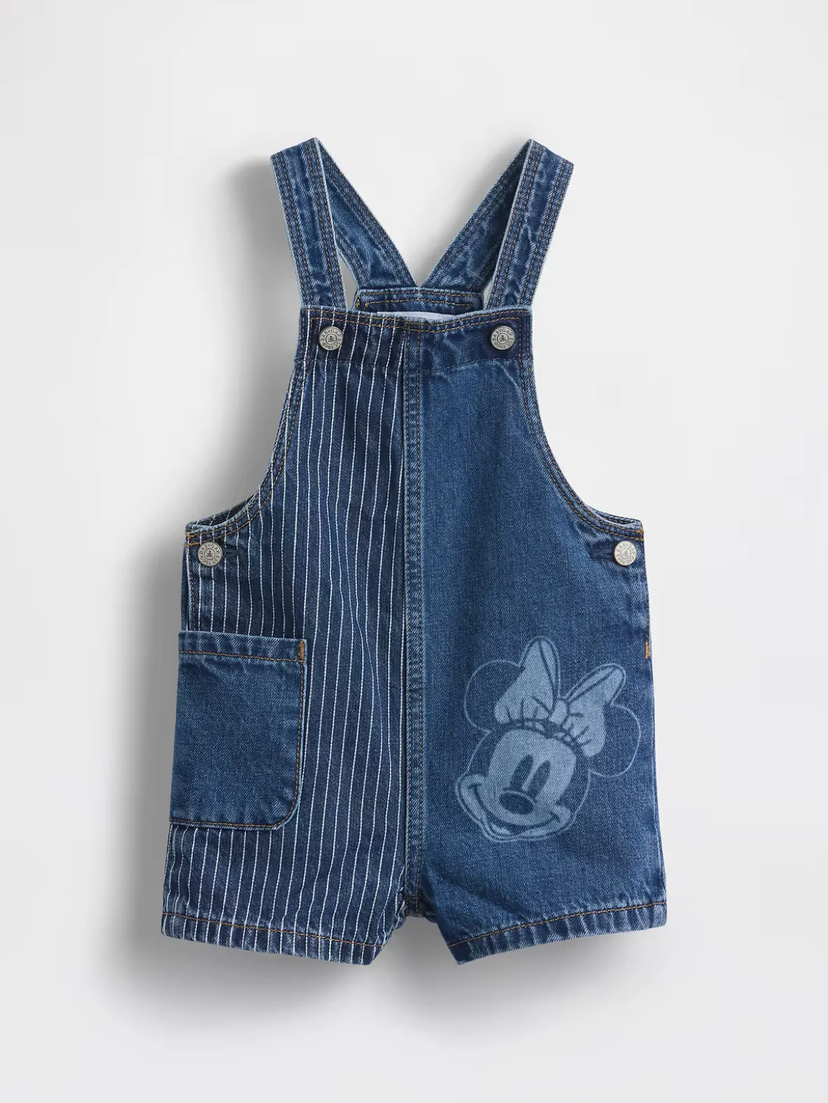 Gap × Disney Baby & Toddler Denim Shortalls