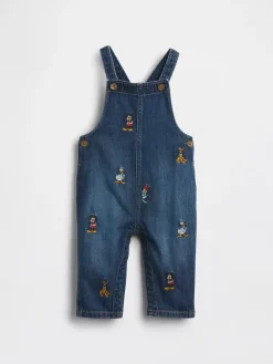 Gap × Disney Baby Denim Overalls