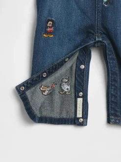 Gap × Disney Baby Denim Overalls