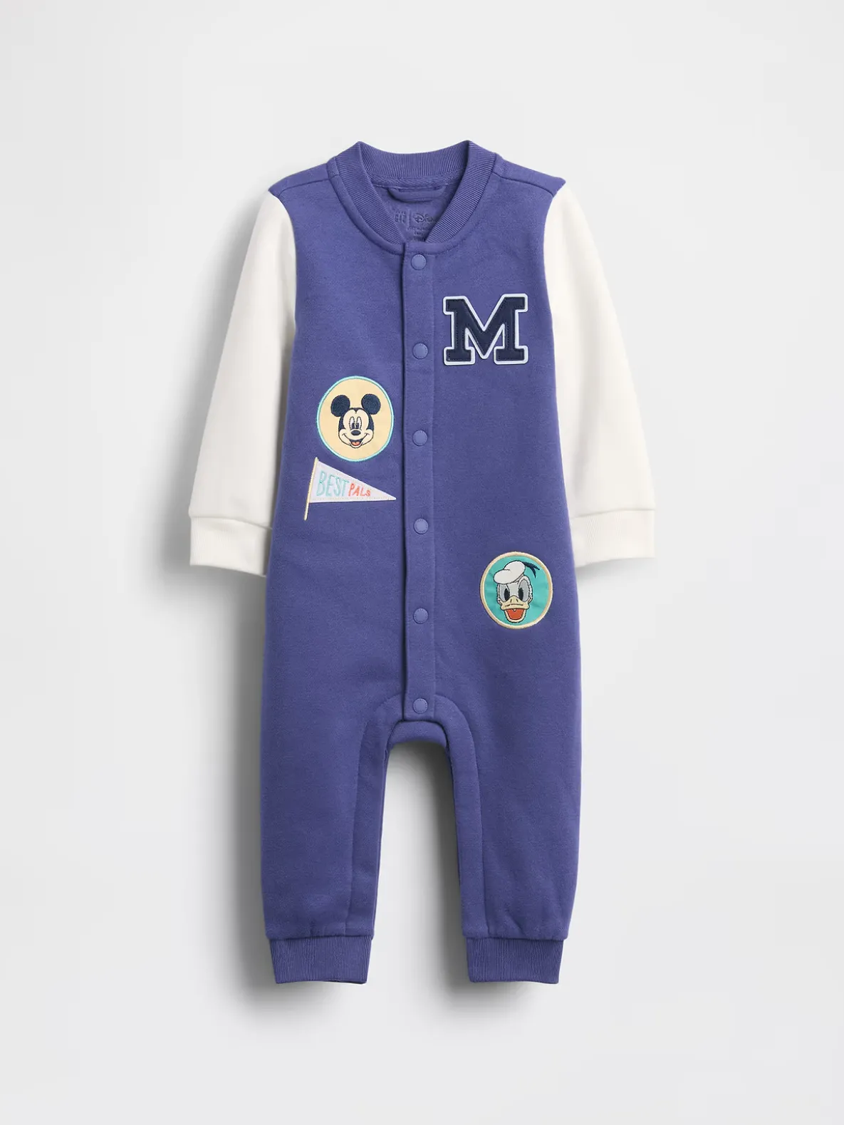 Gap × Disney Baby VintageSoft Varsity One-Piece