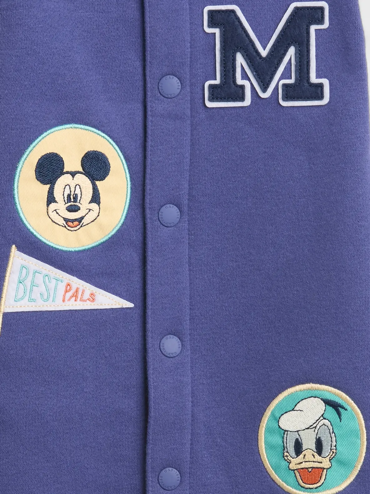 Gap × Disney Baby VintageSoft Varsity One-Piece