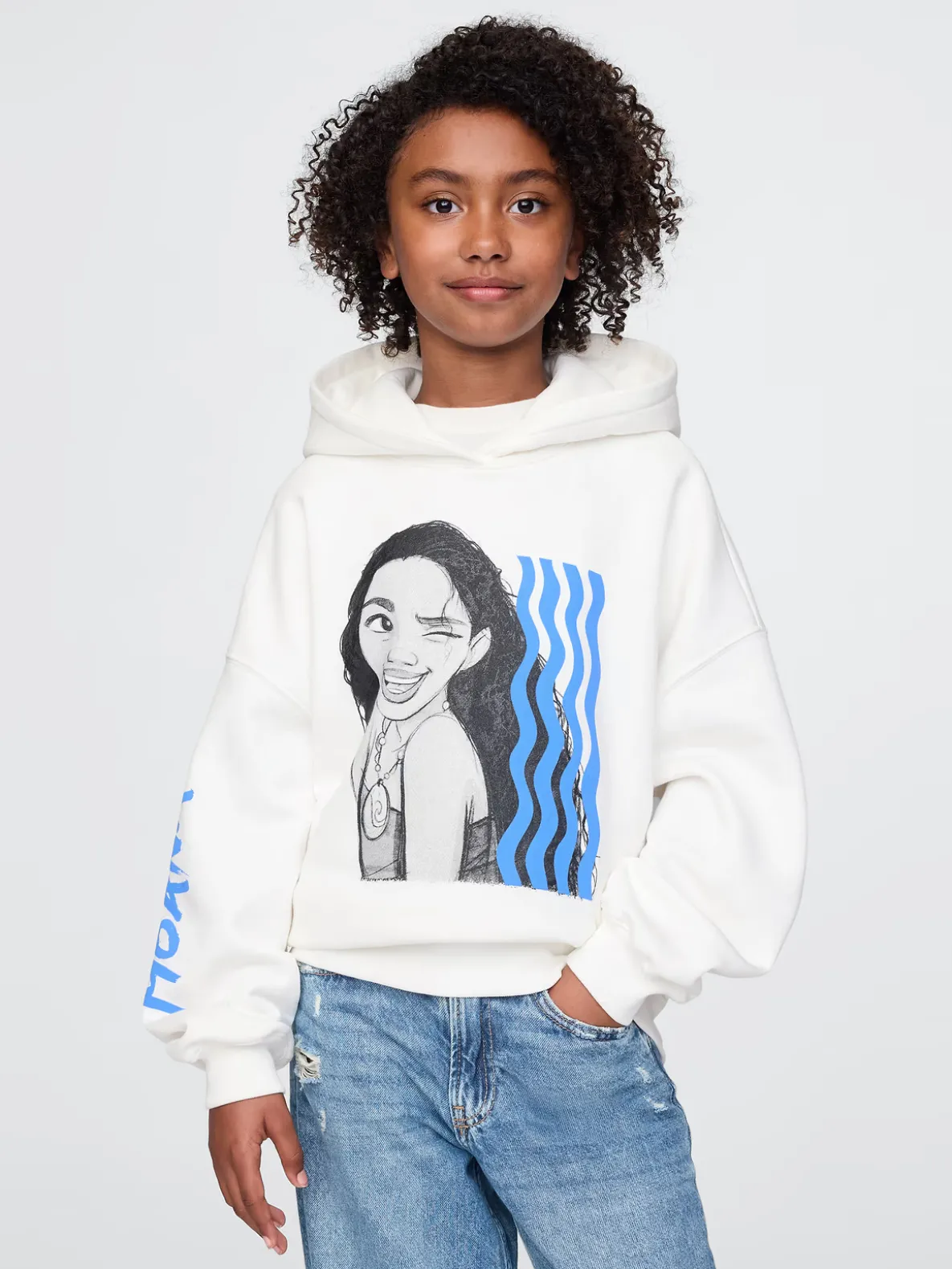 Gap × Disney Kids VintageSoft Oversized Hoodie