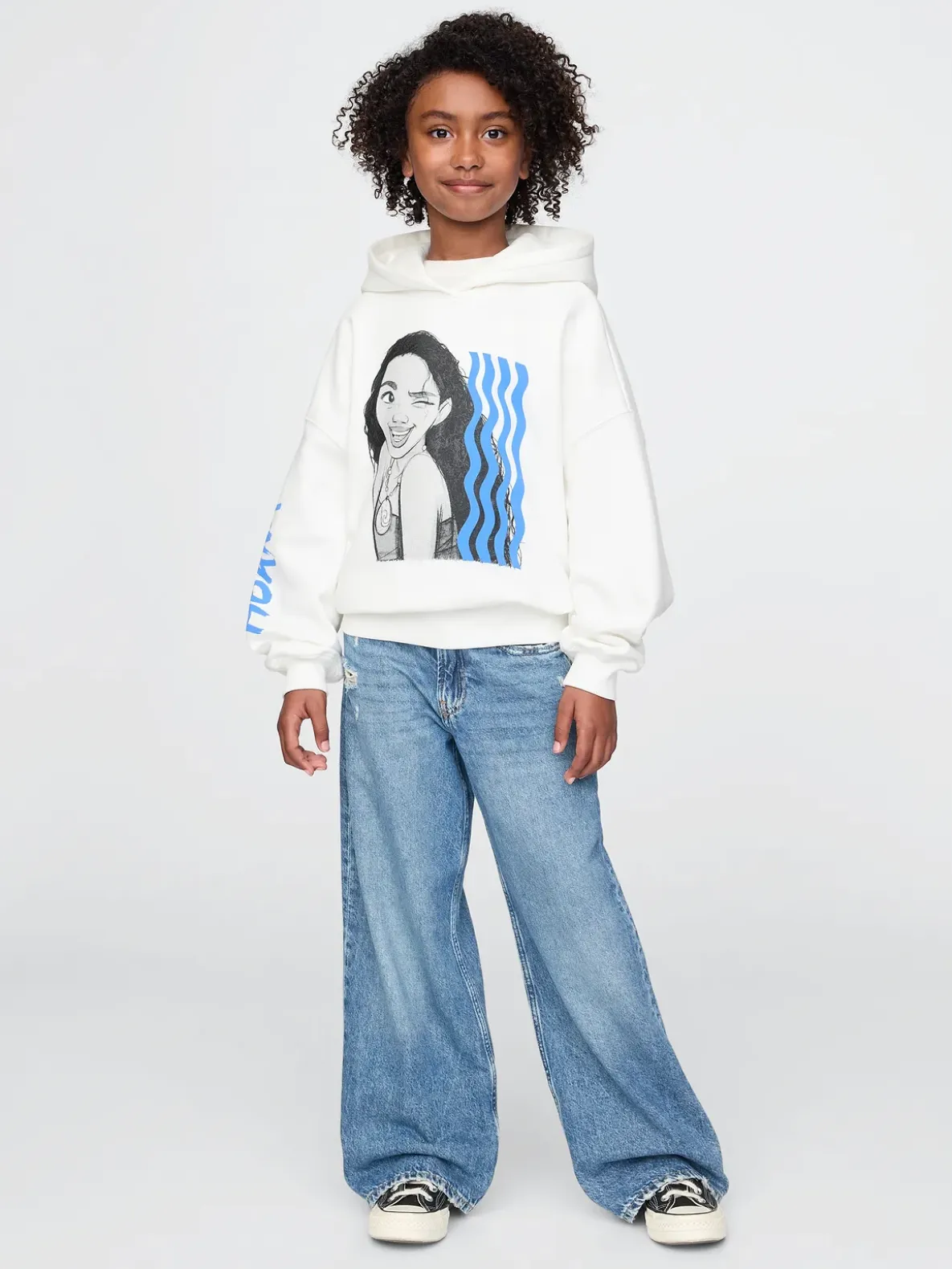 Gap × Disney Kids VintageSoft Oversized Hoodie