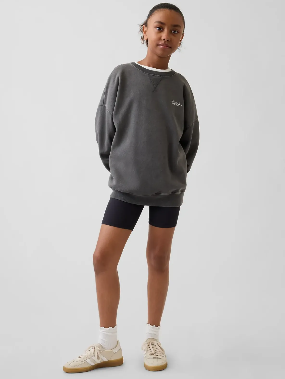 Gap × Disney Kids VintageSoft Oversized Sweatshirt