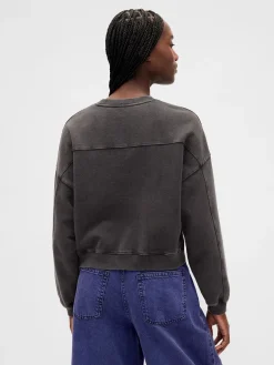 Gap × Disney Tim Burton’s The Nightmare Before Christmas Heavyweight Skull Sweatshirt