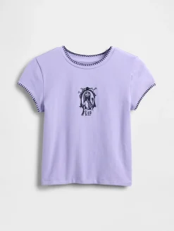 Gap × Disney Tim Burton’s The Nightmare Before Christmas Kids Shrunken Graphic T-Shirt