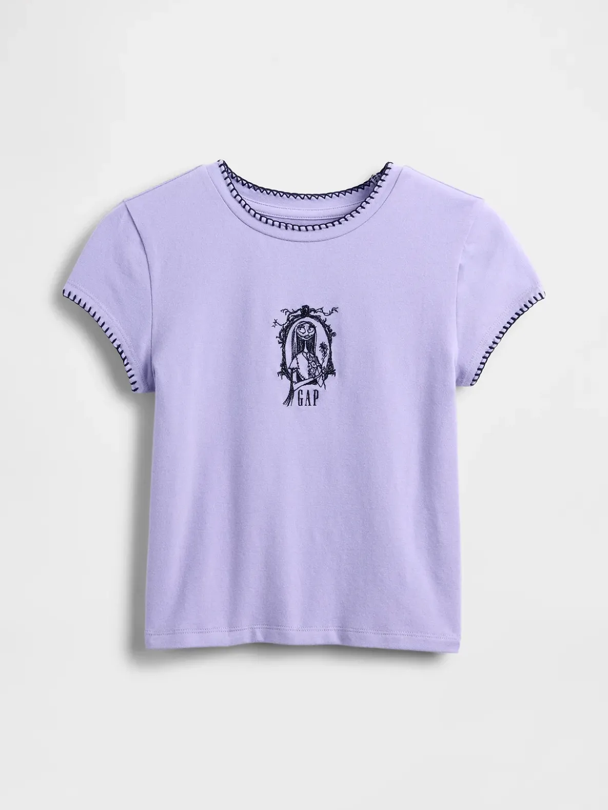 Gap × Disney Tim Burton’s The Nightmare Before Christmas Kids Shrunken Graphic T-Shirt