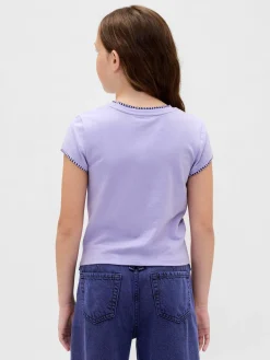 Gap × Disney Tim Burton’s The Nightmare Before Christmas Kids Shrunken Graphic T-Shirt