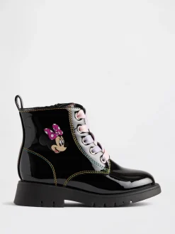 Gap × Disney Toddler Minnie Mouse Lace-Up Boots