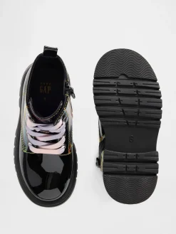 Gap × Disney Toddler Minnie Mouse Lace-Up Boots