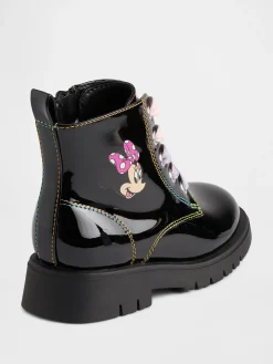 Gap × Disney Toddler Minnie Mouse Lace-Up Boots