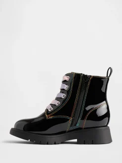 Gap × Disney Toddler Minnie Mouse Lace-Up Boots