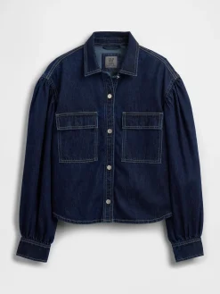 Gap × HFR Balloon-Sleeve Denim Shirt by LaTouché