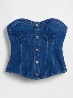 Gap × HFR Denim Corset Top by Atelier Ndigo