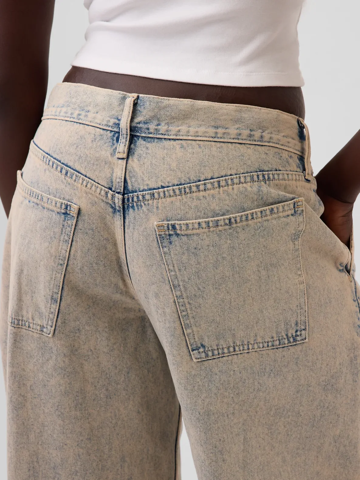 Gap × HFR Low Rise Baggy Barrel Jeans by Nicole Benefield Portfolio