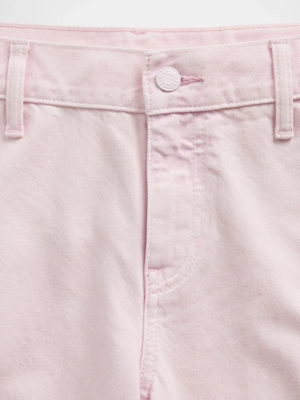 Gap × HFR Low Rise Pink Baggy Barrel Jeans by Nicole Benefield Portfolio