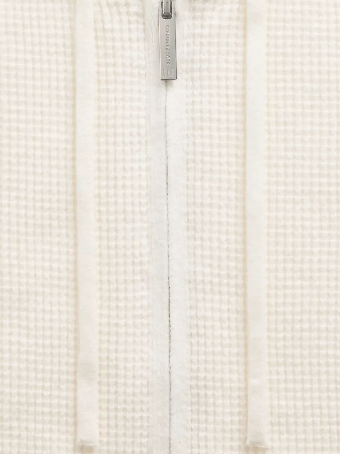 Gap × Summer Fridays CashSoft Waffle Crop Hoodie