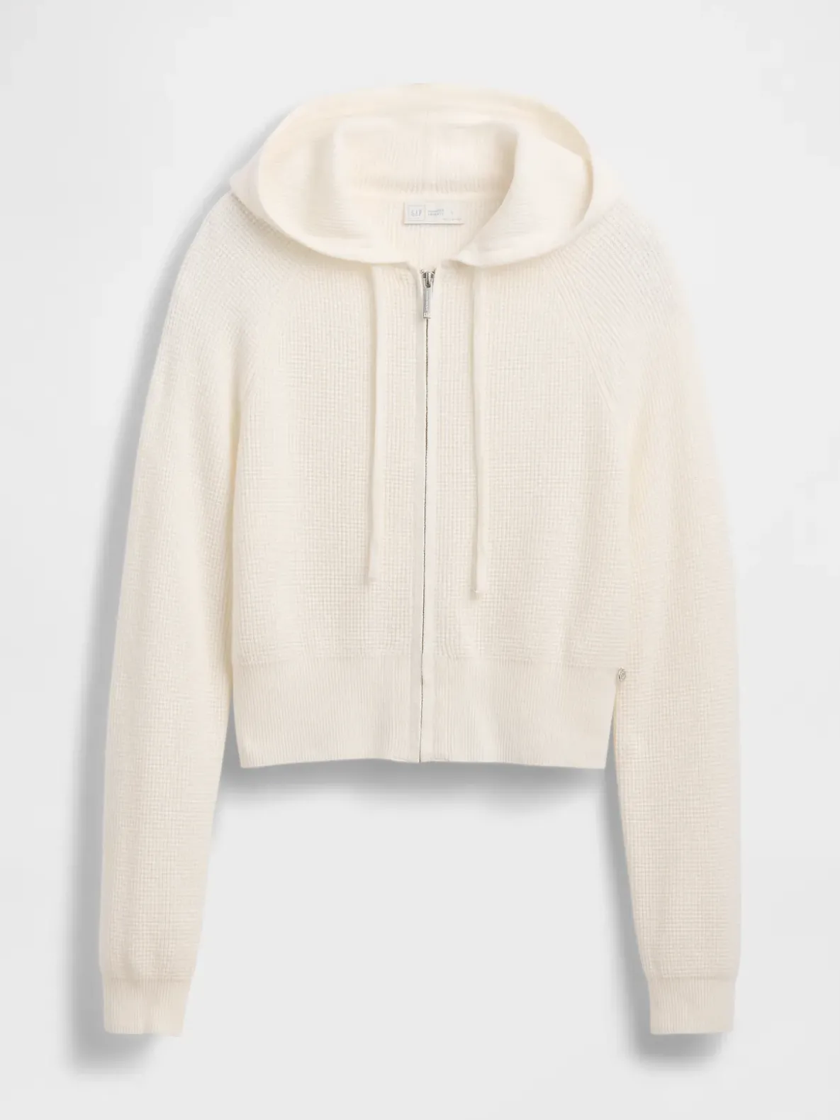 Gap × Summer Fridays CashSoft Waffle Crop Hoodie