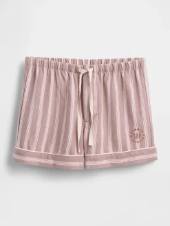 Gap × Summer Fridays Flannel Stripe PJ Boxer Shorts
