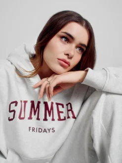 Gap × Summer Fridays Heavyweight Oversized Logo Hoodie