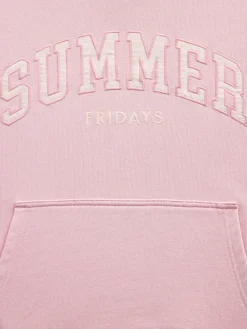 Gap × Summer Fridays Heavyweight Oversized Logo Hoodie