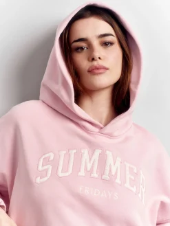 Gap × Summer Fridays Heavyweight Oversized Logo Hoodie