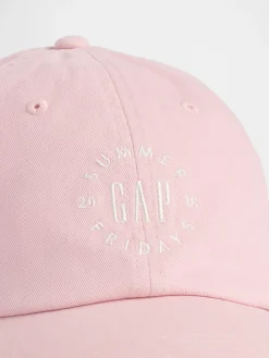 Gap × Summer Fridays Organic Cotton Logo Baseball Hat