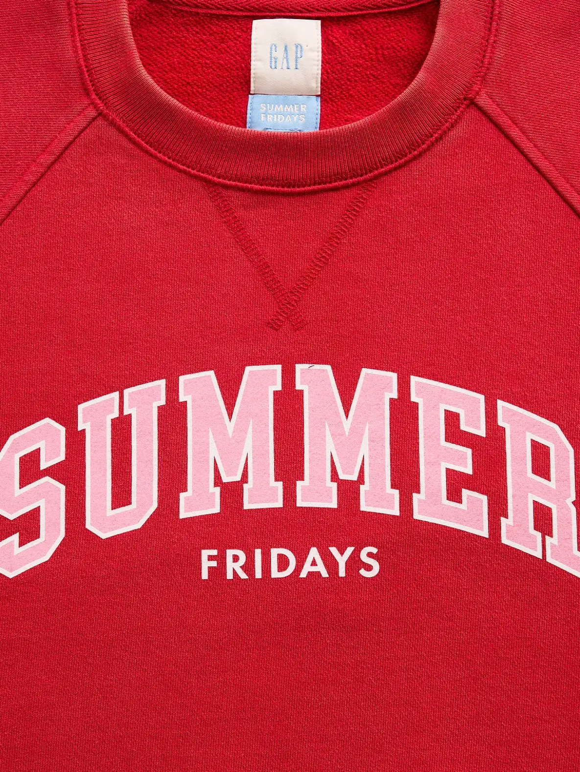 Gap × Summer Fridays Oversized Raglan Logo Sweatshirt