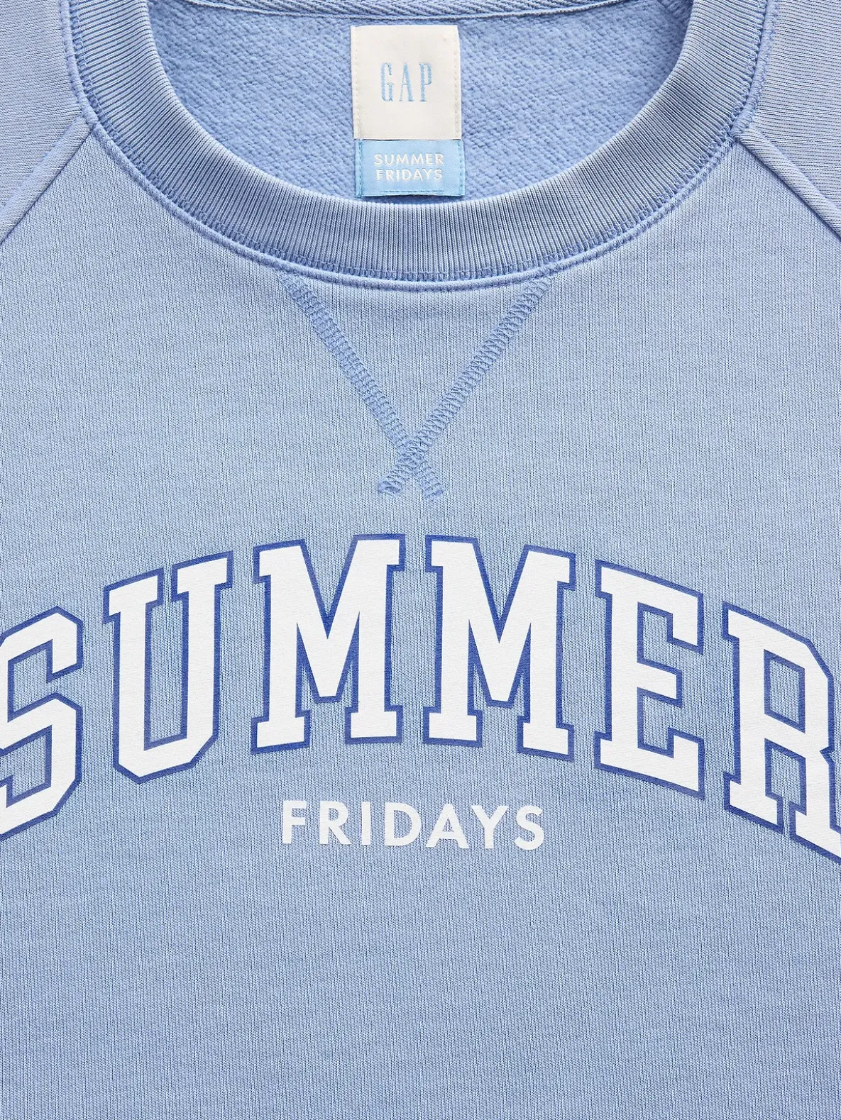 Gap × Summer Fridays Oversized Raglan Logo Sweatshirt