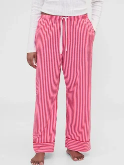 Gap × Summer Fridays Relaxed Poplin Stripe PJ Pants