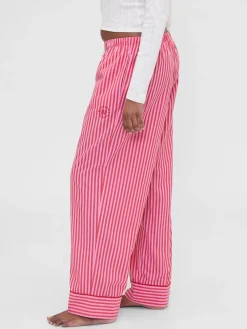 Gap × Summer Fridays Relaxed Poplin Stripe PJ Pants