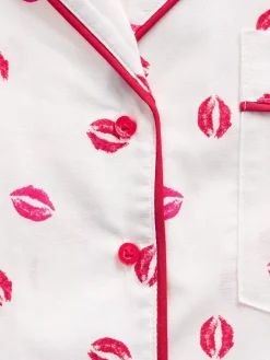 Gap × Summer Fridays Relaxed Poplin Kiss PJ Shirt