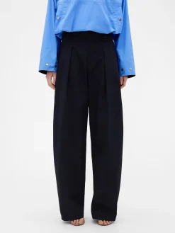Gap × Victoria Beckham High Rise Pleated Arc Trouser
