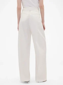 Gap × Victoria Beckham High Rise Pleated Arc Trouser