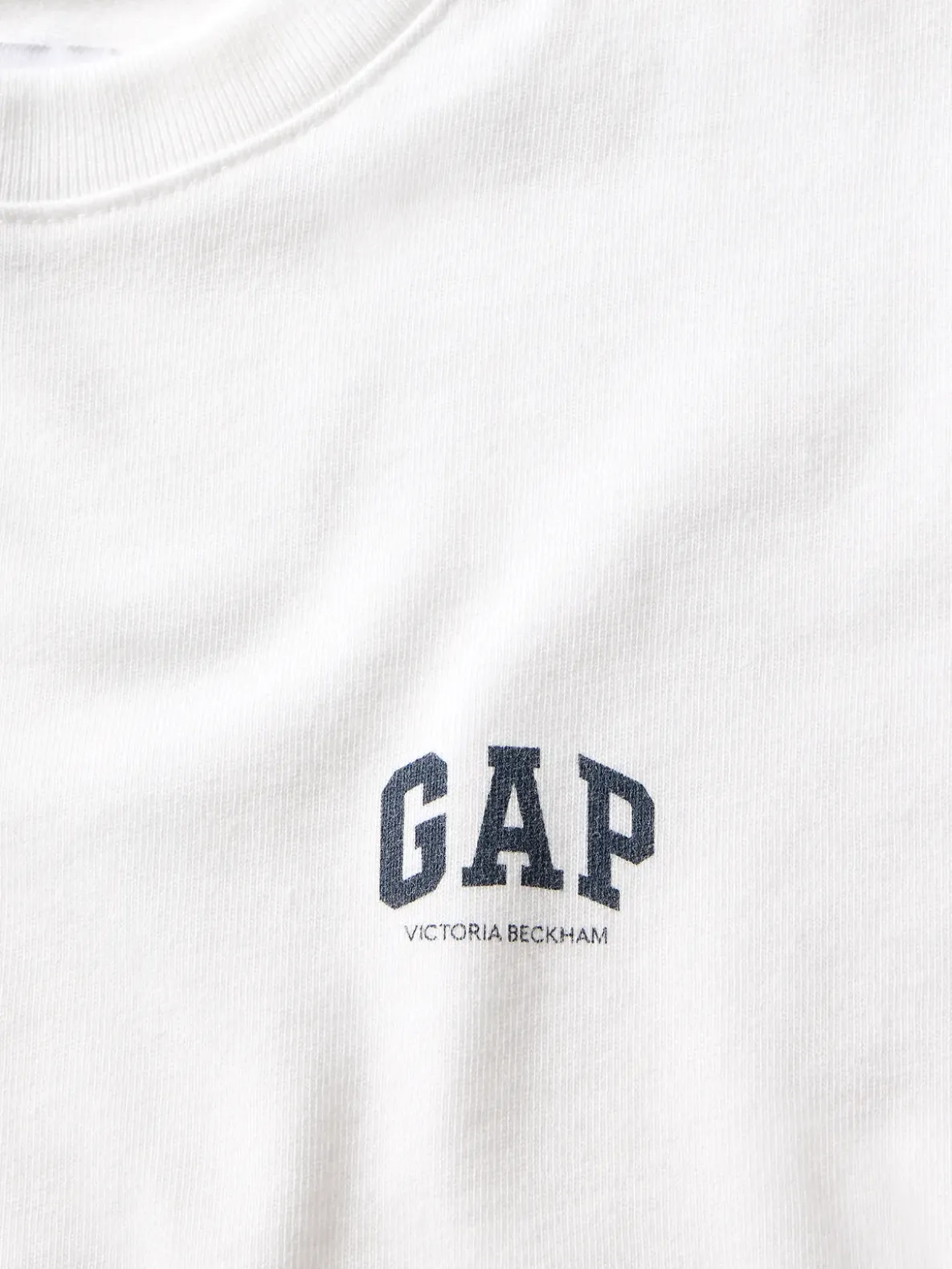 Gap × Victoria Beckham Organic Cotton Logo T-Shirt