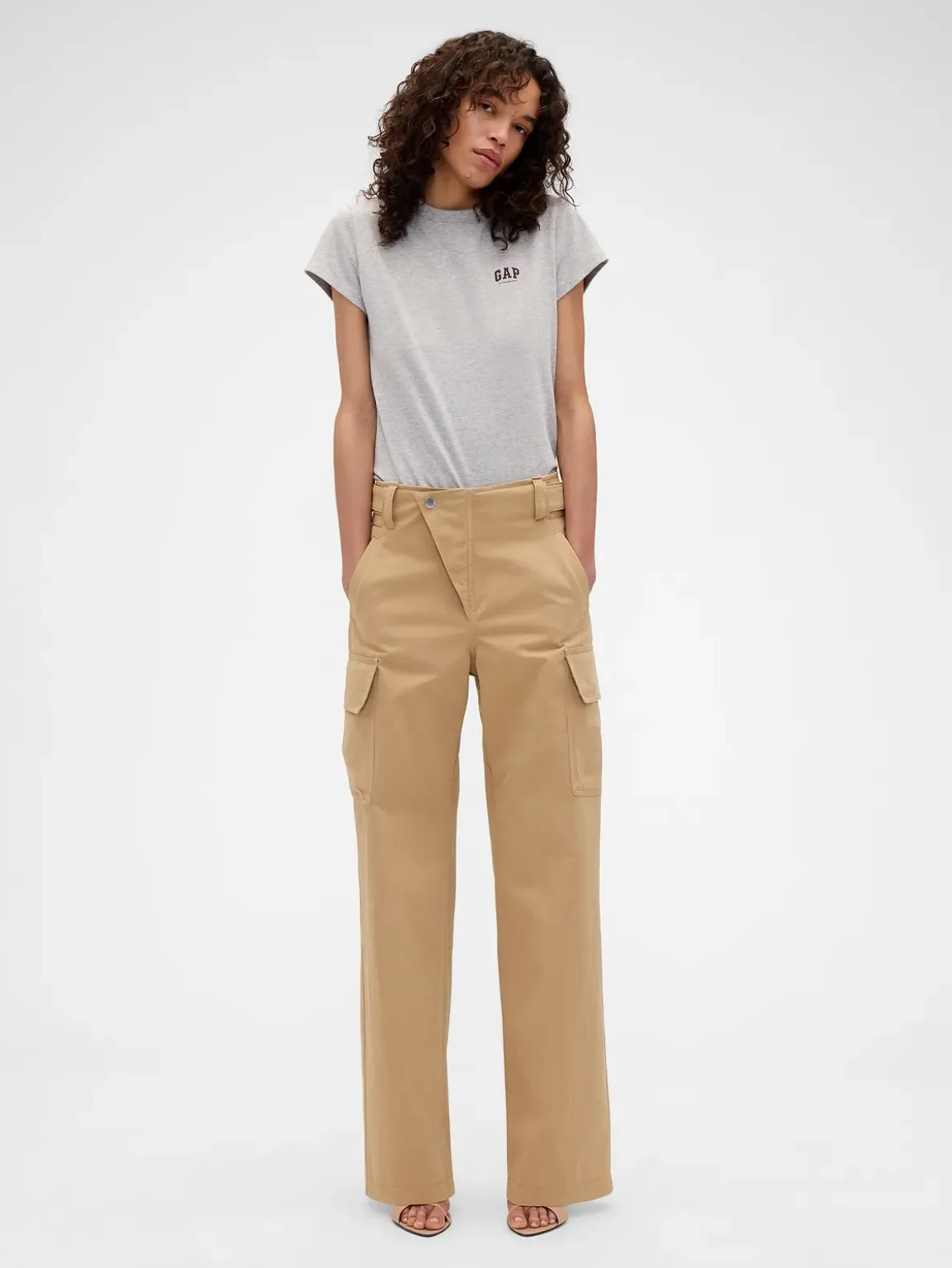 Gap × Victoria Beckham Organic Cotton Logo T-Shirt