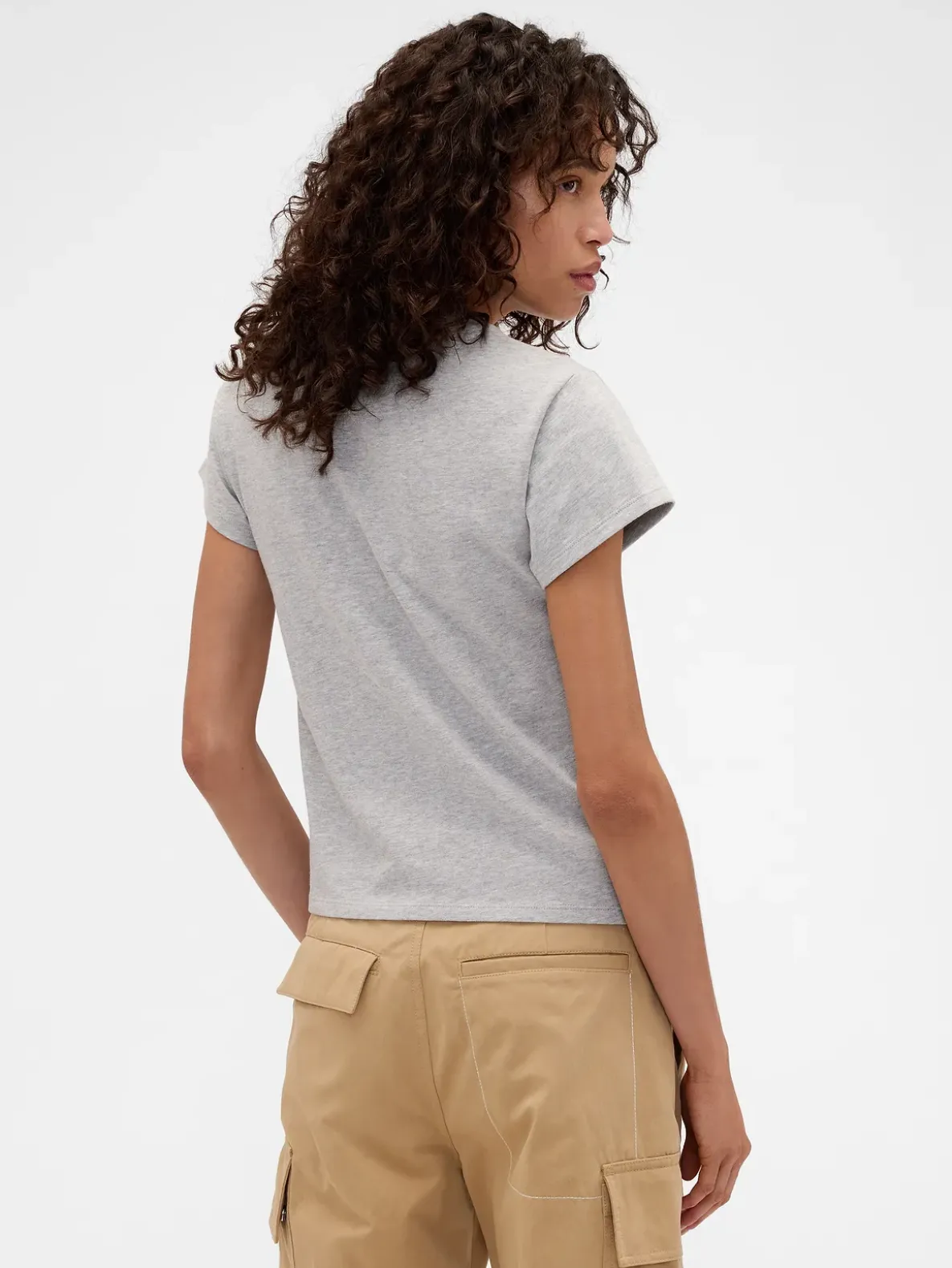 Gap × Victoria Beckham Organic Cotton Logo T-Shirt