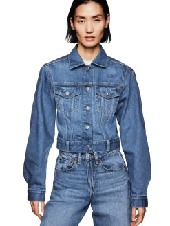 Gap × Victoria Beckham Relaxed Crop Denim Jacket