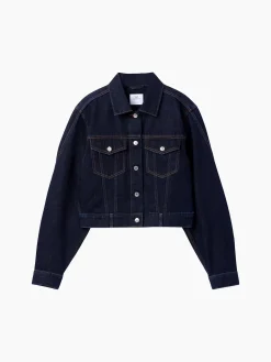 Gap × Victoria Beckham Relaxed Crop Denim Jacket