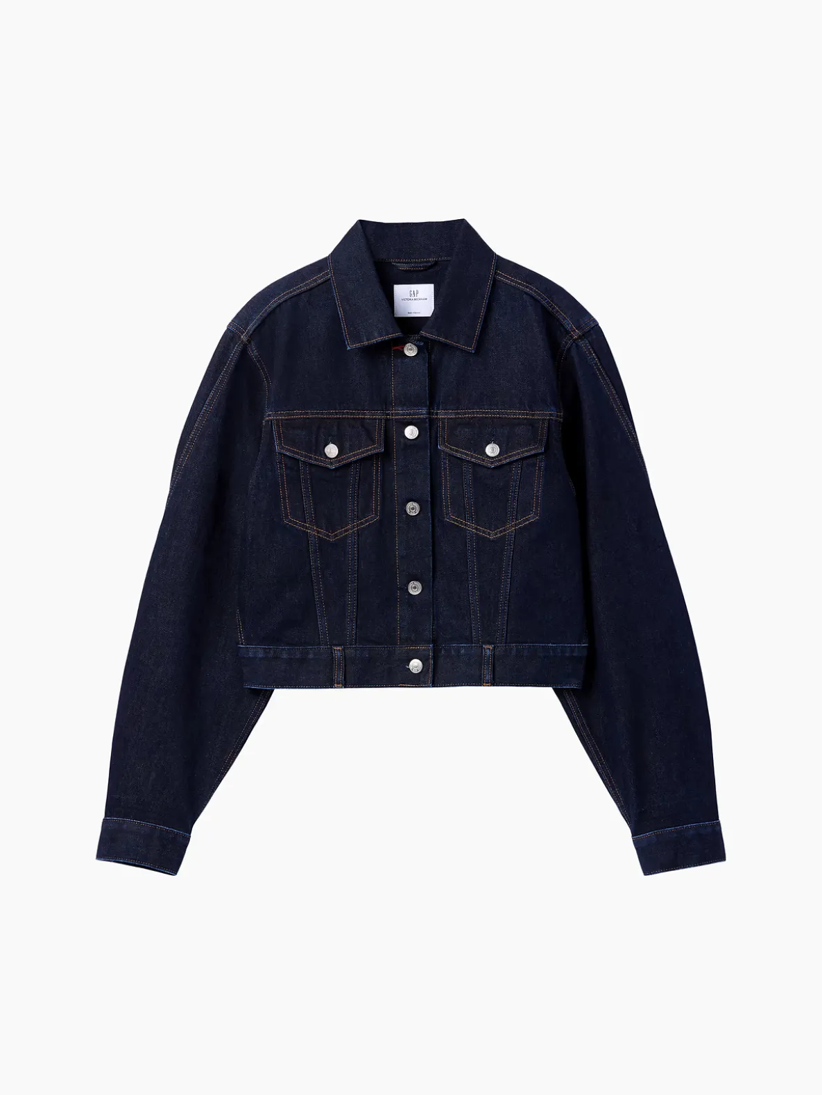 Gap × Victoria Beckham Relaxed Crop Denim Jacket