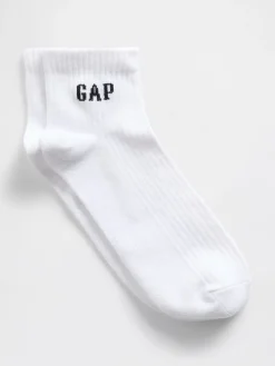 Gap Logo Quarter Crew Socks