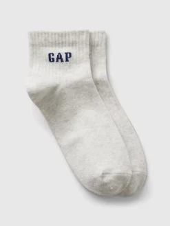 Gap Logo Quarter Crew Socks