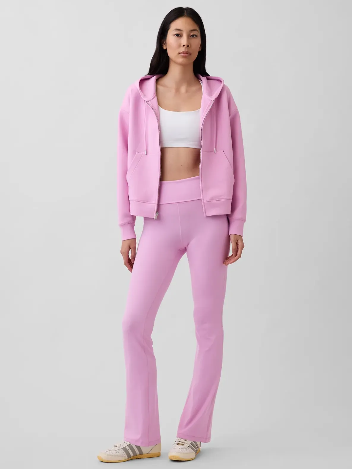 GapFit Oversized Zip Hoodie