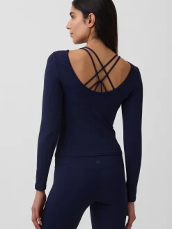 GapFit Smooth Boatneck T-Shirt