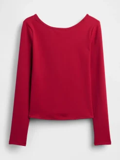 GapFit Smooth Boatneck T-Shirt