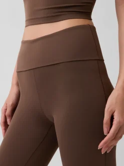 GapFit Smooth Foldover Mini Flare Leggings