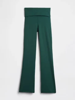 GapFit Smooth Foldover Mini Flare Leggings